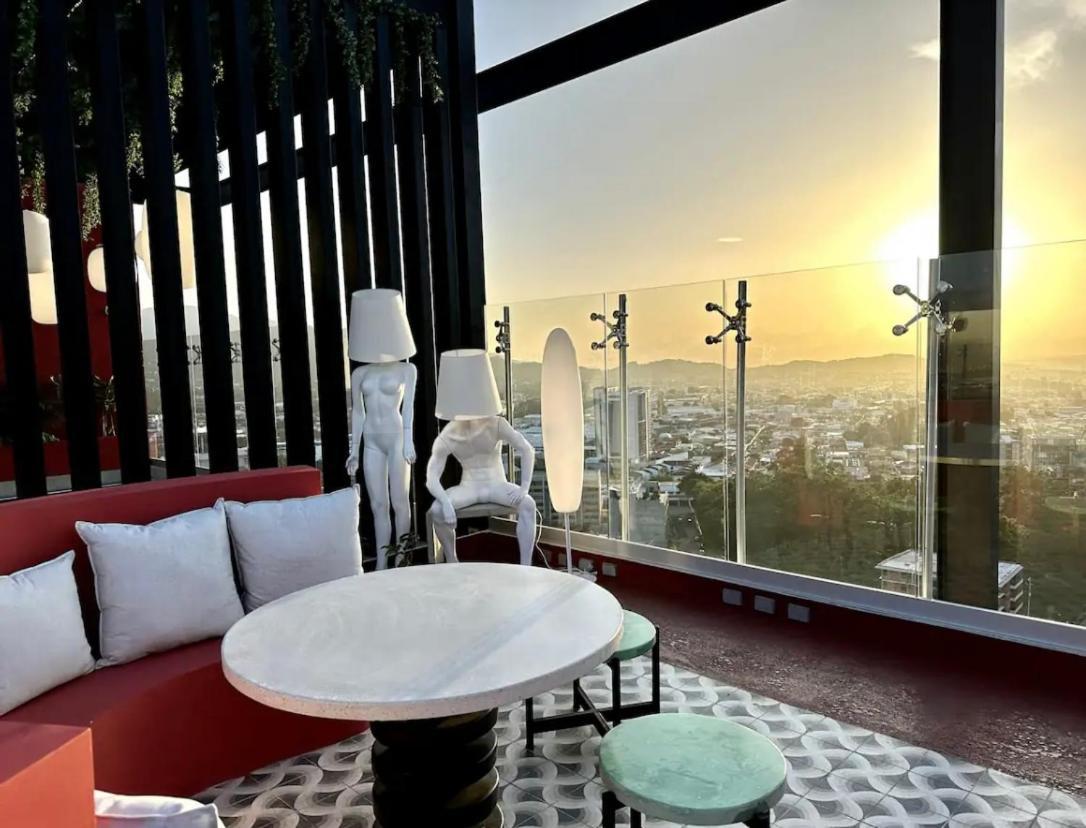 Апартаменты Exclusivo Apartamento Piso 23, Sky Garden Сан-Хосе Экстерьер фото