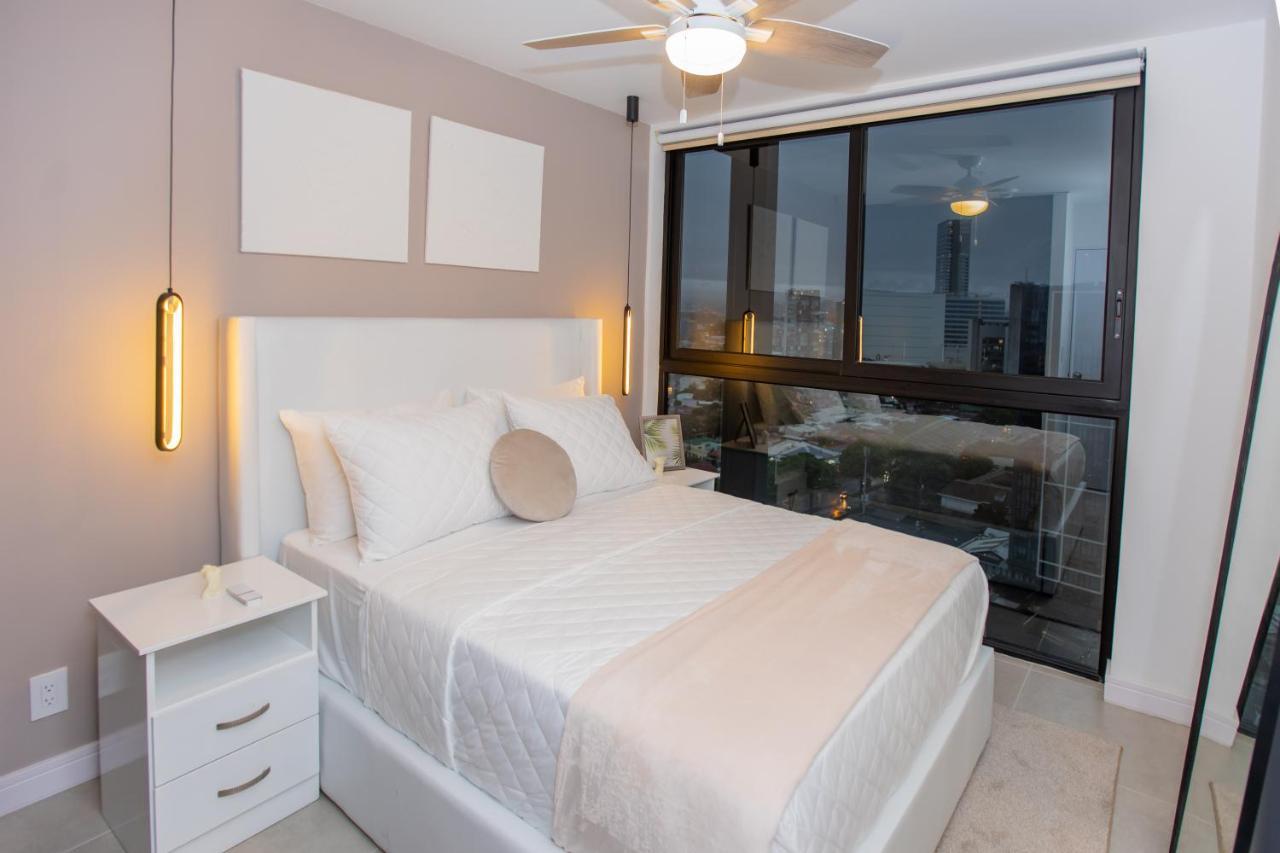 Апартаменты Exclusivo Apartamento Piso 23, Sky Garden Сан-Хосе Экстерьер фото