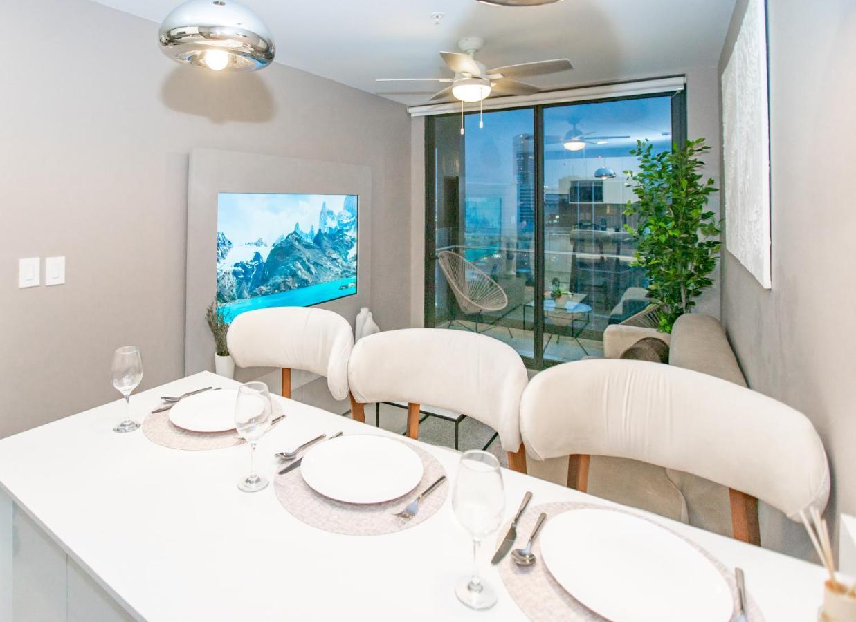 Апартаменты Exclusivo Apartamento Piso 23, Sky Garden Сан-Хосе Экстерьер фото